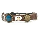 Unique Luxury Cat Collar with Chic Turquoise Stones
