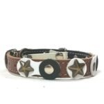 Súper Robusto Collar de Cuero para Gatos Chulos